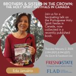 CONVERSA SOBRE FESTAS DO DINIVO ESPÍRITO SANTO NO CANADÁ