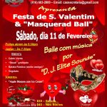 FESTA DE SÃO VALENTIM & BAILE DE MÁSCARAS