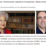 APRESENTAÇÃO DO LIVRO “CRÓNICAS – COMUNIDADES, EMIGRAÇÃO E LUSOFONIA”