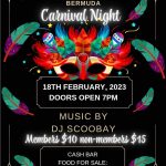 NOITE DE CARNAVAL – CASA DOS AÇORES DA BERMUDA