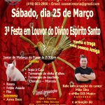 3º FESTA EM LOUVOR DO DIVINO ESPÍRITO SANTO – CASA DOS AÇORES DO ONTÁRIO