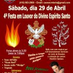 4ª FESTA EM LOUVOR DO DIVINO ESPÍRITO SANTO