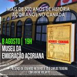 APRESENTAÇÃO DO LIVRO “AÇORES-CANADÁ” – MUSEU DE EMIGRAÇÃO AÇOREANA